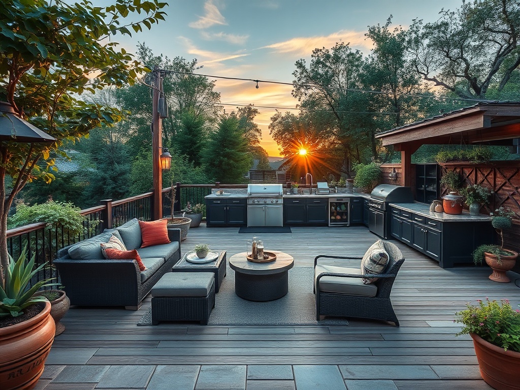 Wraparound Deck & Pergola